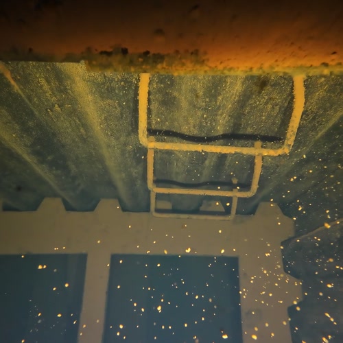 Sprinklertank-Inspektion: Stahltank, 10 Jahre – Behaelterwand Inspektionsaufnahme 05